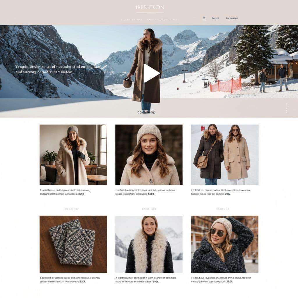 Aspen Collection Landing Pages after