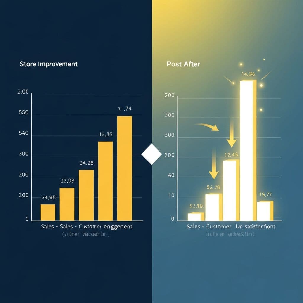 Store Transformation - showing 40% to 8% cart abandonment improvement