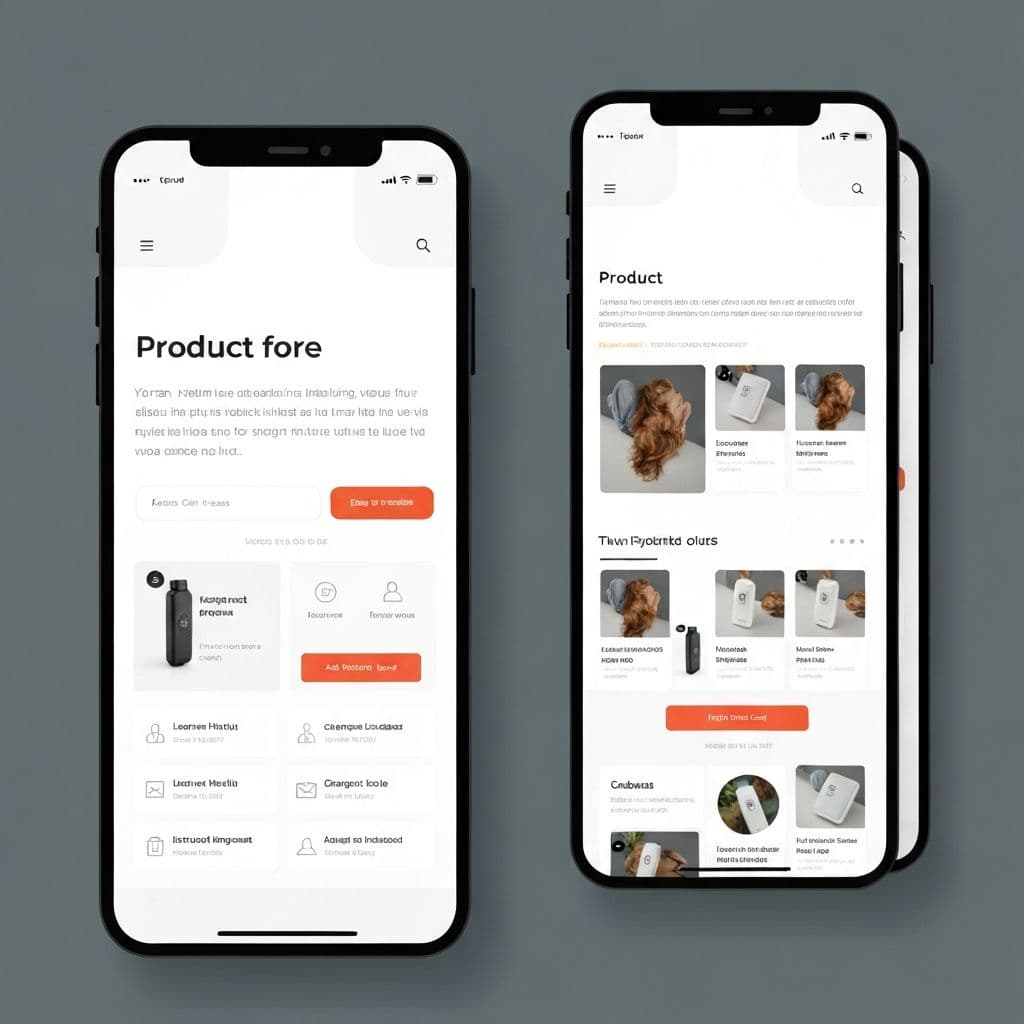 Mobile-optimized Shopify storefront design by Shop Techs